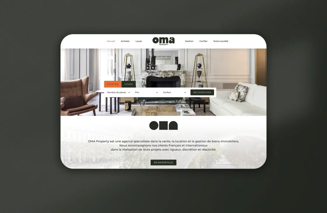 Oma Property Paris immobilier